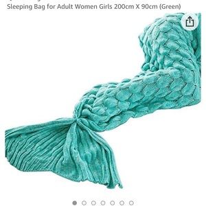 Mermaid crotchet blankets
